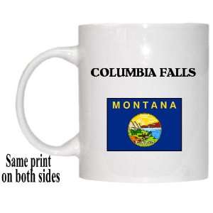  US State Flag   COLUMBIA FALLS, Montana (MT) Mug 