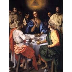   Carucci (Pontormo)   24 x 32 inches   Supper at Emmaus