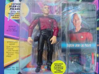 Captain Juan Luc Picard Action Figure Star Trek the Next Generation 