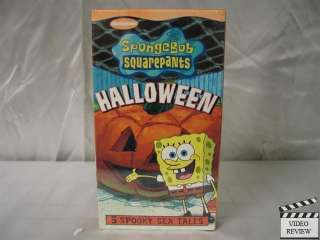 Spongebob Squarepants   Halloween VHS 5 Spook Sea Tales 097368769038 