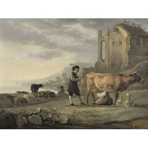   Aelbert Cuyp   24 x 18 inches   Landscape with Catt