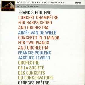  Concerto For Two Pianos Poulenc Music