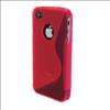   Grip Gel Silicone TPU Case Cover Skin for Apple Iphone 4S 4G  