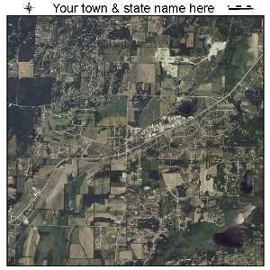  Aerial Photography Map of North Prairie, Wisconsin 2010 WI 