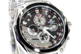 Casio Watch Edifice Black Chronograph EF 564D 1/1A Men  