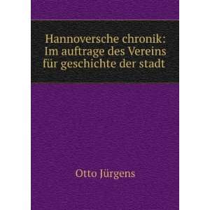   Stadt Hannover Herausgegeben (German Edition) Otto JÃ¼rgens Books