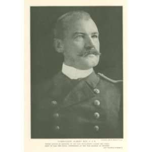  1909 Print Commander Albert Key United States Navy 