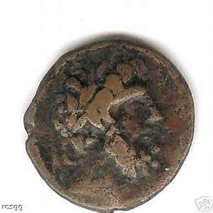  COELE SYRIA CHALKIS PTOLEMY TETRACH.73 72 BC RARE 