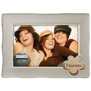  Malden Silver Icon Friends Metal Picture Frame, 4 Inch by 