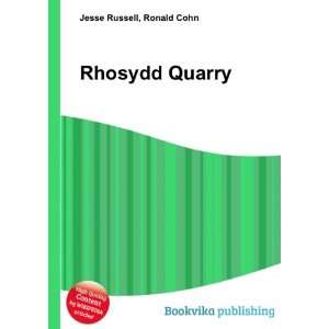  Rhosydd Quarry Ronald Cohn Jesse Russell Books