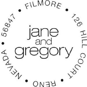  Plain Jane & Gregory Custom Snap Stamp