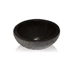   SV12 Stone Vessel Round Bowl Above Counter Sink