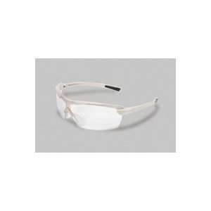  Series Single Lens Safety Glasses With Pearl White Frame 