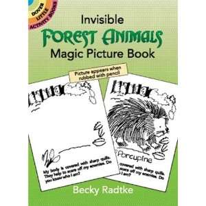 Picture Book[ INVISIBLE FOREST ANIMALS MAGIC PICTURE BOOK ] by Radtke 