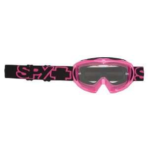  Spy Optic Targa Mini Pink Panther Clear AFP Goggles 