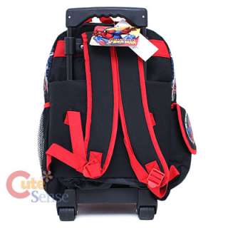 Spiderman School Roller Backpack Rolling Bag Monster 4