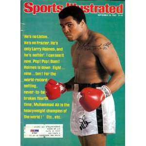   Picture   Sports Illustrated Cover 9 29 80 PSA DNA 