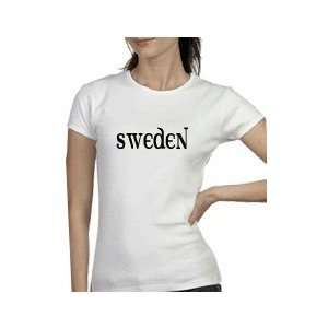  Sweden Ladies Tshirt SIZE ADULT LARGE 