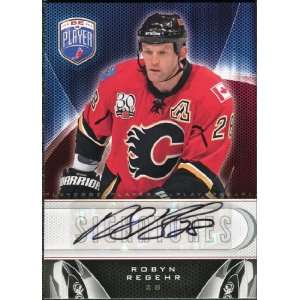  Player Signatures #SRR Robyn Regehr Autograph Sports Collectibles