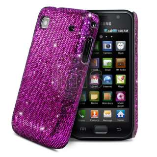   Sparkle Glitter Hard Case Cover For Samsung Galaxy S Plus i9001 + Film
