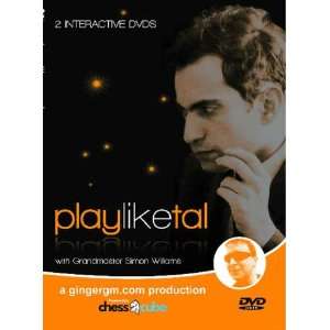  Play Like Tal   Interactive Chess DVD Toys & Games