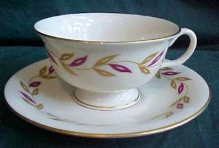 CASTLETON china VICTORIA Cup and Saucer Set  