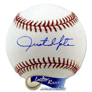   Diamondbacks Justin Upton Autographed Baseball