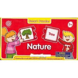   Natures Beauty Puzzle Match and Spell Words to Picture Toys & Games