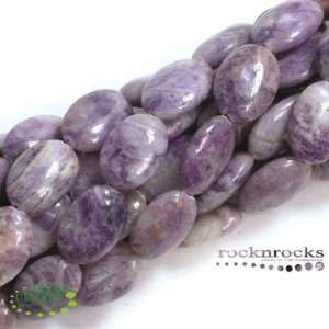 NATURAL CHAROITE 8X15MM PUFF OVAL GEMSTONE BEADS Office 