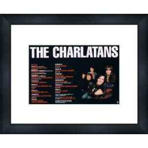 CHARLATANS UK Tour 2004   Custom Framed Original Ad   Framed Music 
