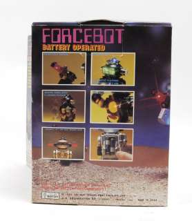 BoToy 1985 Gold FORCEBOT Robot with Original Box Tai Way Toys  