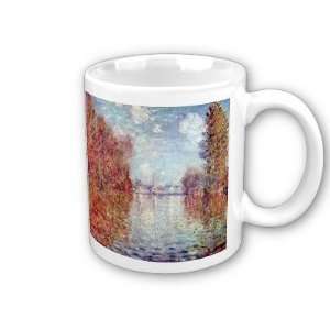  Autumn in Argenteuil By Claude Monet Coffee Cup 