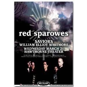  Red Sparowes Poster   Ds Concert Flyer   Every Red Heart 