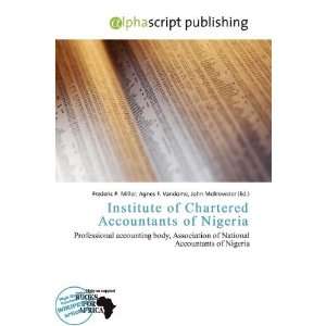  Institute of Chartered Accountants of Nigeria 