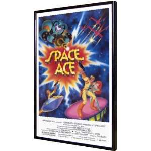  Space Ace   Video Game 11x17 Framed Poster