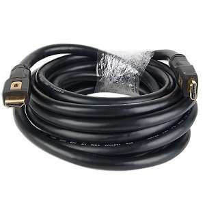  15 HDMI (M) to HDMI (M) Video/Audio Cable w/Gold Plated 