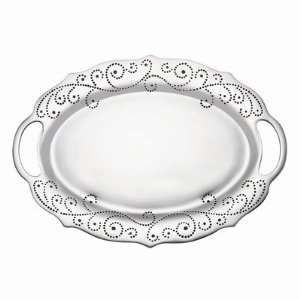  Lenox French Perle Metal Large Tray