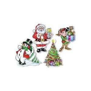  Christmas Cutouts (Pack of 24)