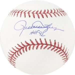  Rollie Fingers Autographed Baseball  Details HOF 92 