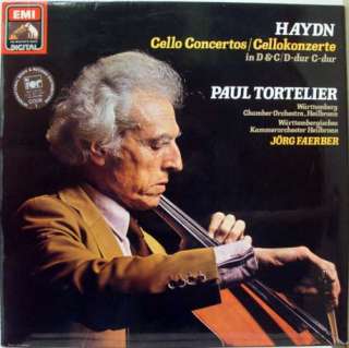 FAERBER TORTELIER haydn cello LP mint  GERMAN  