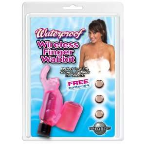  Pipedream Products Waterprood Wireless Finger Wabbit, Pink 