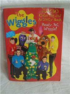 Push Down The WIGGLES Characters and the car takes off Moving while 