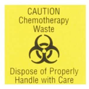  Chemotherapy Waste Decal