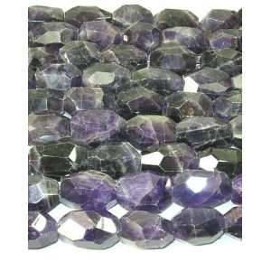  Chevron Amethyst Faceted Nugget Beads Arts, Crafts 
