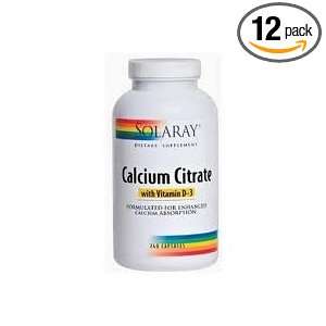  Calcium Citrate Chewable 60 Wafers 12PACK Health 