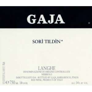  2001 Gaja Sori Tildin 750ml Grocery & Gourmet Food