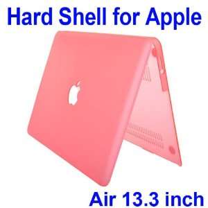   Hard Shell Rubberized Case for Apple Macbook Air 13.3 inch (Pink