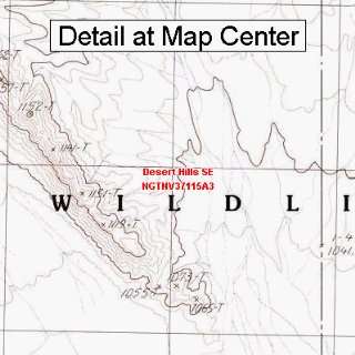   Map   Desert Hills SE, Nevada (Folded/Waterproof)