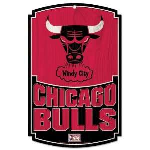 NBA Chicago Bulls Wall Sign   Vintage Style  Sports 
