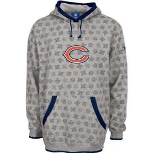 Chicago Bears Grey Loud & Proud Hooded Sweatshirt Sports 
